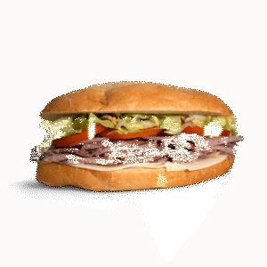 Beefinator cold hoagie