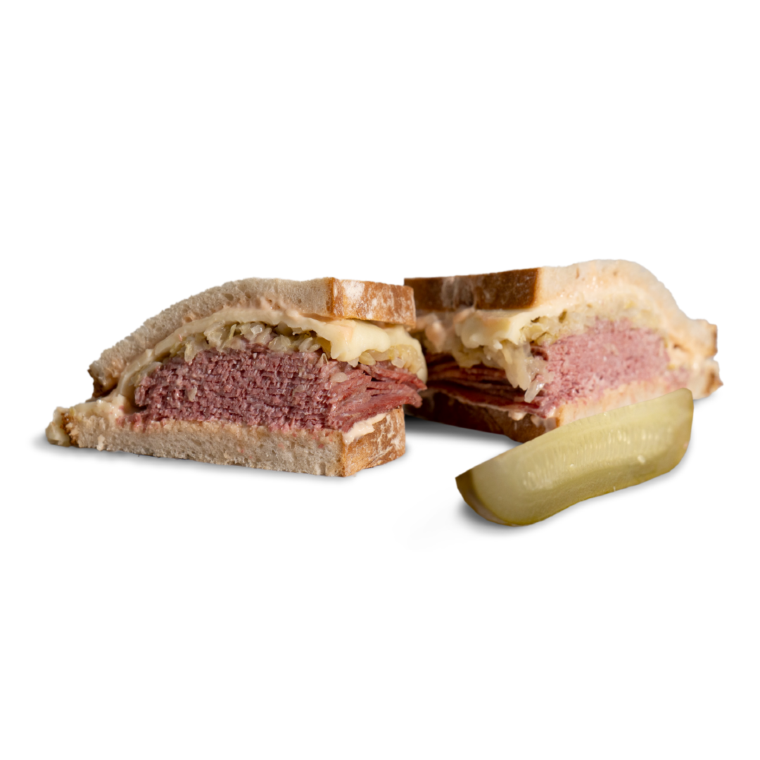 Old School Reuben hot sandwich or hoagie