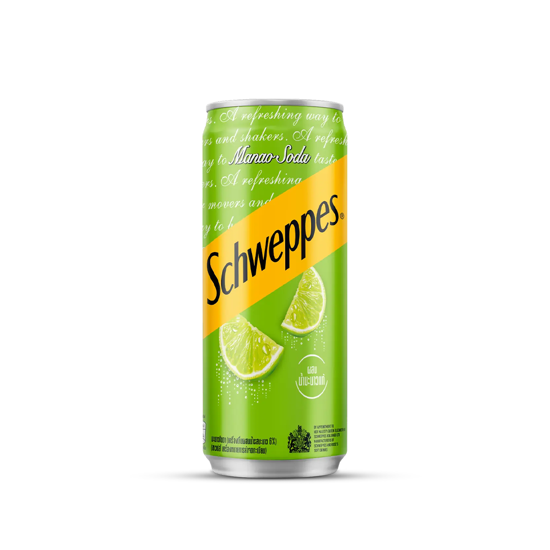 Schweppes Manao Soda Can