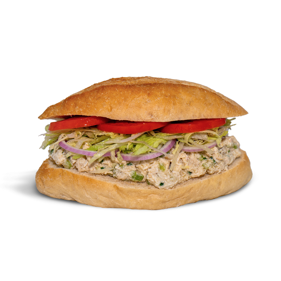Cluck Norris with Classic Chicken Salad, Provolone or American Cheddar